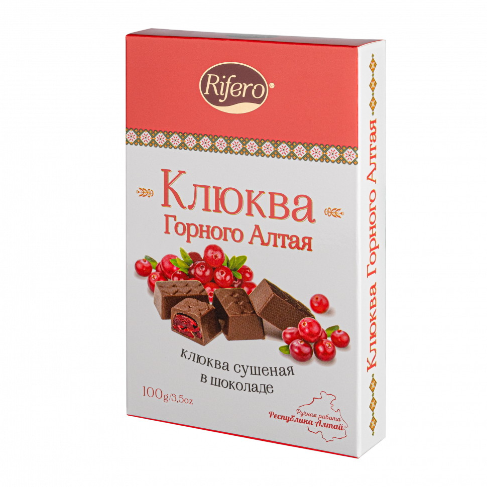  Риф и ко Конфеты "КЛЮКВА Горного Алтая" 100г         в Новочеркасске