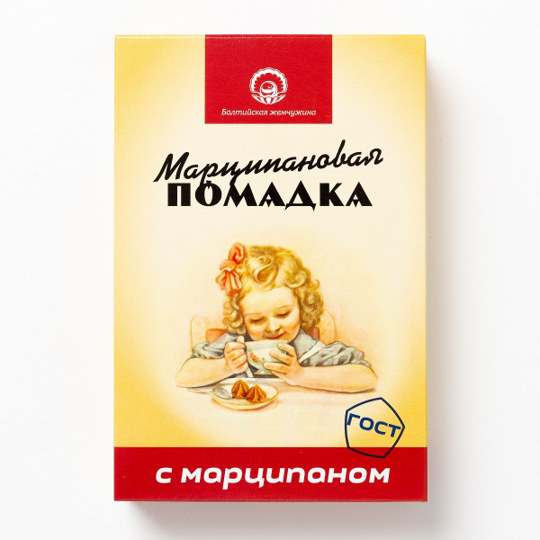 АКЦИЯ!!!Балтийская жемчужина. Помадка Марципановая,(коробка 12шт по150г) (срок годности до 16.01.27) в Новочеркасске